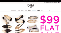 Desktop Screenshot of buttershoes.com